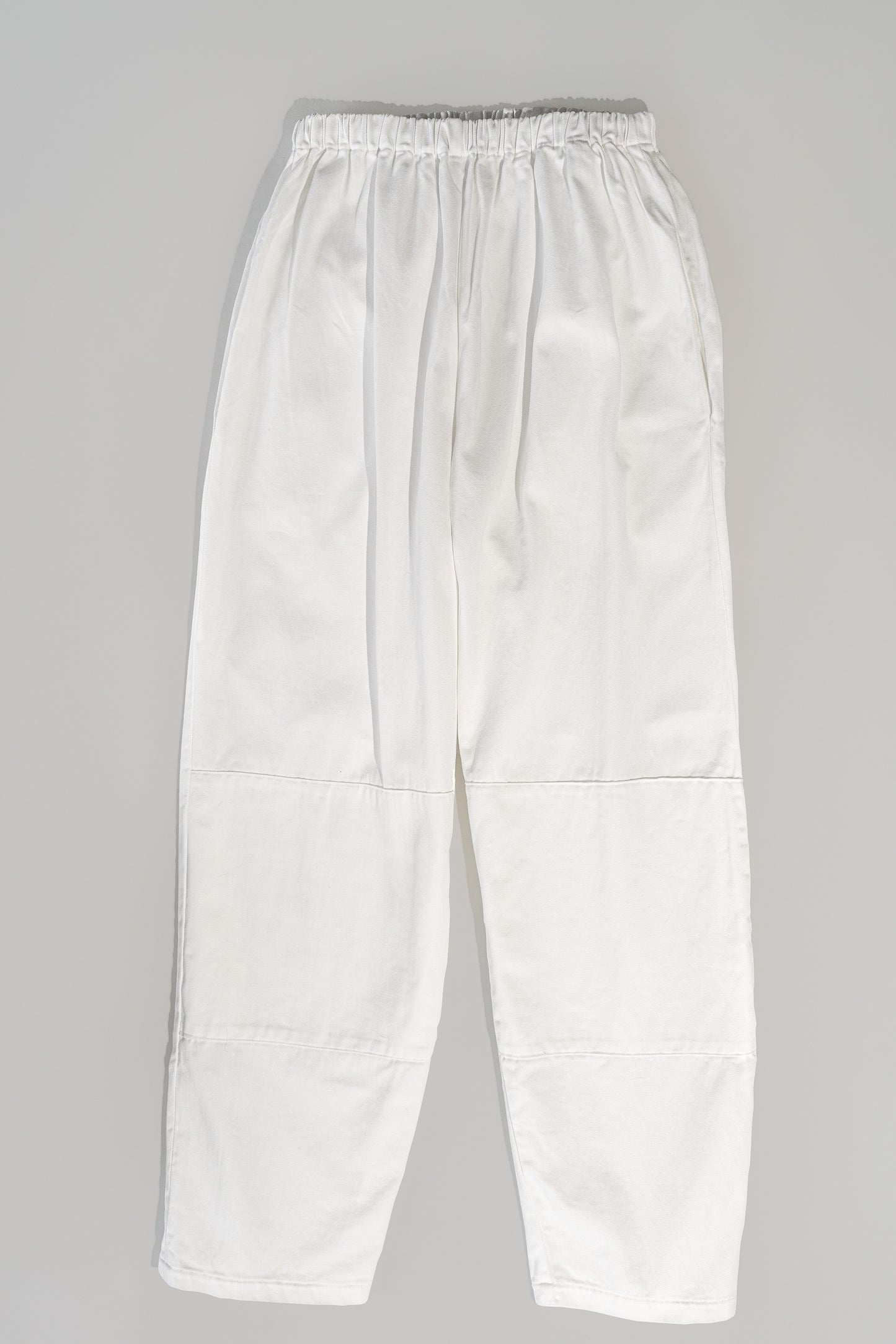 White cotton trousers
