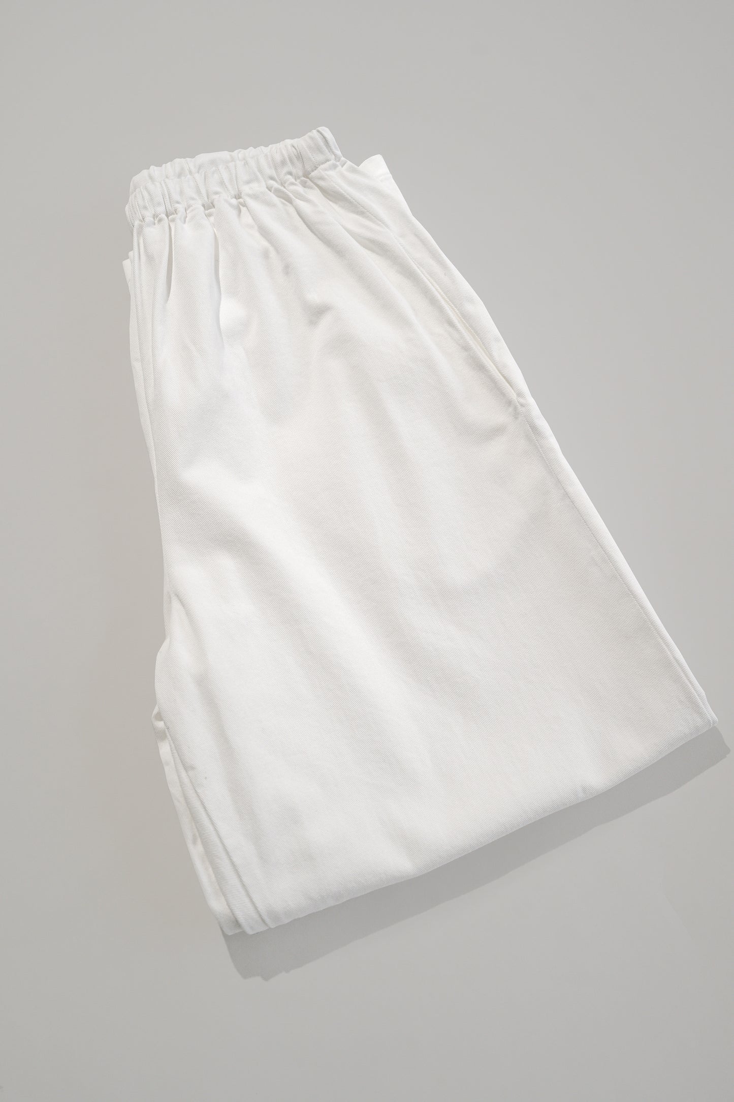 White cotton trousers